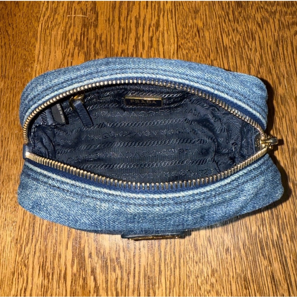 Prada Blue Denim Bag - Picture 8 of 14